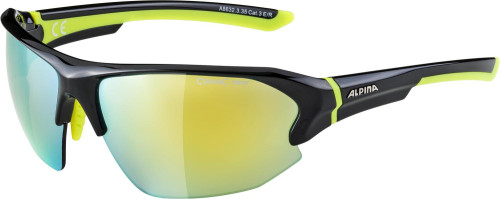 Купить очки alpina lyron hr black-neon yellow gloss/yellow mirror cat.3 в Сочи