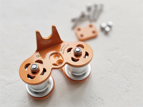  Ролик GURU Treck V2 для навесной переправы оранжевый в Сочи  