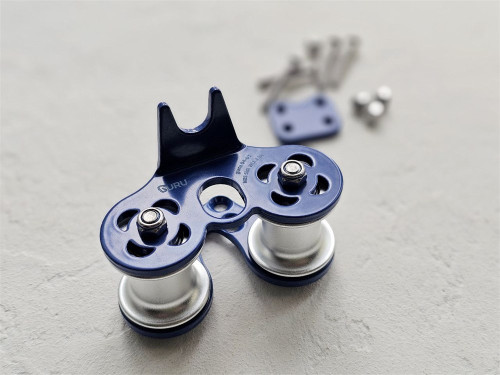  Ролик GURU Treck V2 для навесной переправы синий в Сочи  