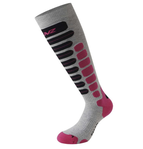 Купить Носки LENZ Skiing 2.0 Light Grey/Pink в Сочи