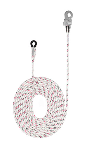  Гибкая анкерная линия АнкерЛайн 12 с карабином Стальной монтажный малый 20м Венто в Сочи  