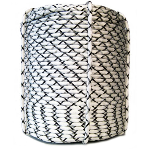  Веревка Шнур статика д.10 мм.48 пр.аб белый в Сочи  