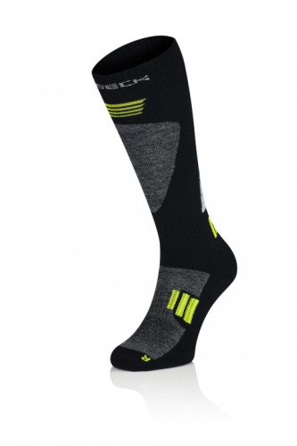 Купить Носки Brubeck Ski Forse черно-зеленый в Сочи