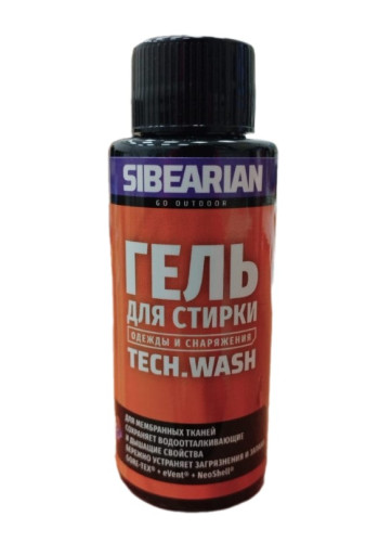 Гель Sibearian Tech Wash для стирки мембранных тканей 50 мл,1141