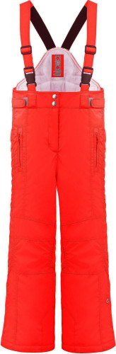 Брюки горнолыжные Poivre Blanc с лямками W21-1022-JRGL красный в Сочи