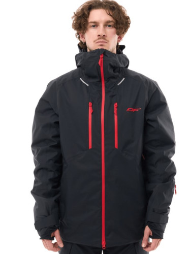 Куртка горнолыжная Dragonfly утепленная Gravity Man Black-Red в Сочи
