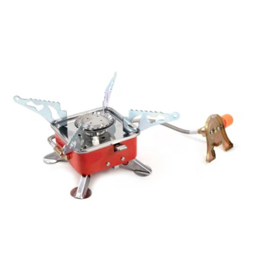 Газовая плитка мал.пьезо,шланг (цанг.) 4-055 (без баллона)