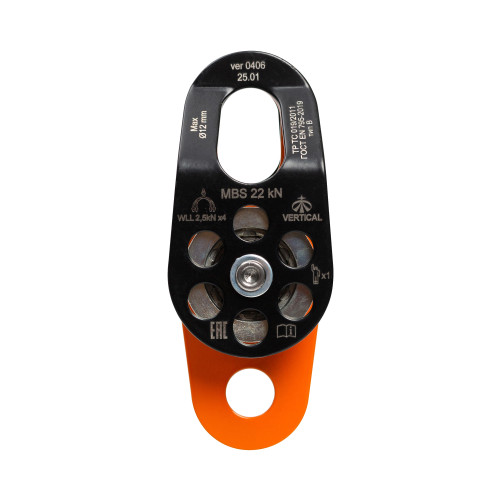  Блок-ролик Вертикаль двойной сталь с подшипником в Сочи  