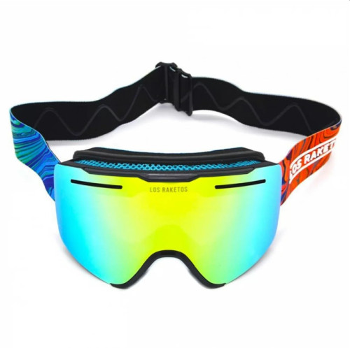 Купить маска los raketos snap yellow chrom 22119 в Сочи