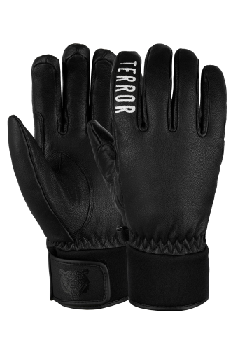 Перчатки Terror-Leather Gloves Black в Сочи