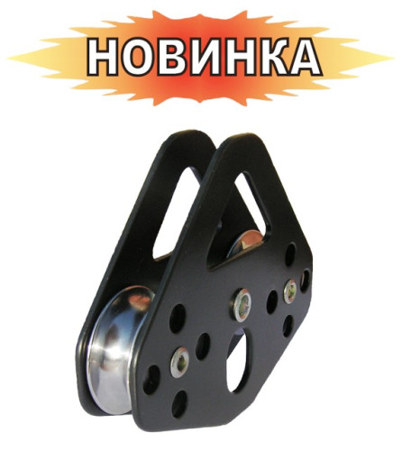  Блок-ролик Вертикаль ТАНДЕМ сталь с подшипником Sturdy в Сочи  