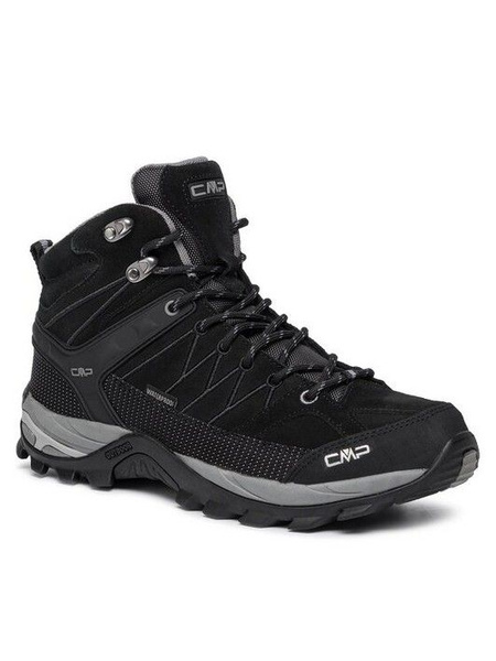 Купить полуботинки cmp rigel mid trekking shoe wp черный в Сочи