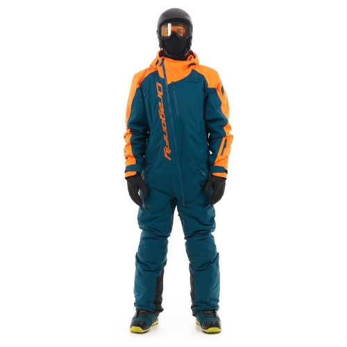 Комбинезон сноубордический Dragonfly Gravity Premium MAN Dark Ocean-Orange 2023 в Сочи