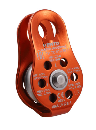  Блок-ролик одинарный Спасатель Люкс дюраль Венто в Сочи  