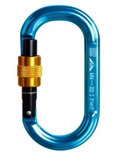  Карабин овал алюминиевый с муфтой (Keylock) в Сочи  