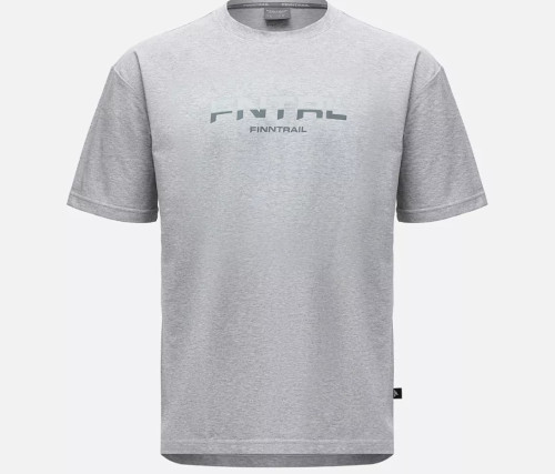 Футболка Finntrail Logo 6734 GreyMelange