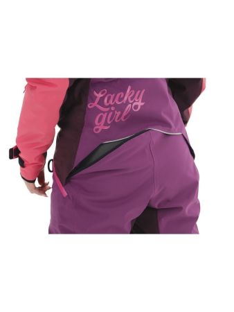 Комбинезон сноубордический Dragonfly Premium Woman Purple&Brown в Сочи
