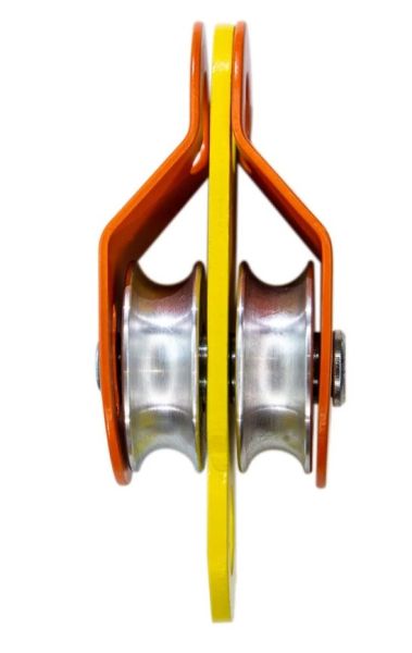  Блок-ролик Орион-Альп двойной сталь с подшипником в Сочи  