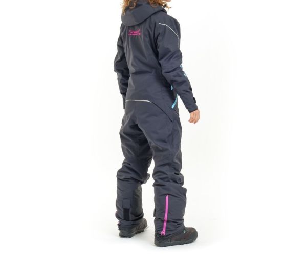 Комбинезон сноубордический Dragonfly Premium Woman Black-Pink 2023 в Сочи