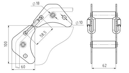  Комплект роликов Вертикаль для перегиба в Сочи  