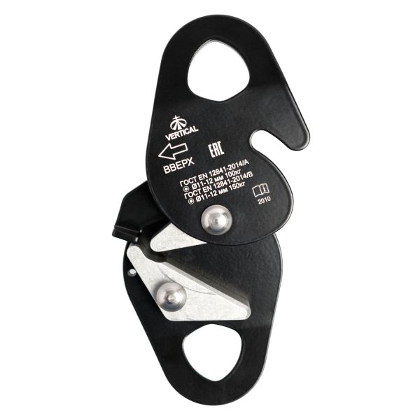  Зажим Вертикаль страховочный черный в Сочи  