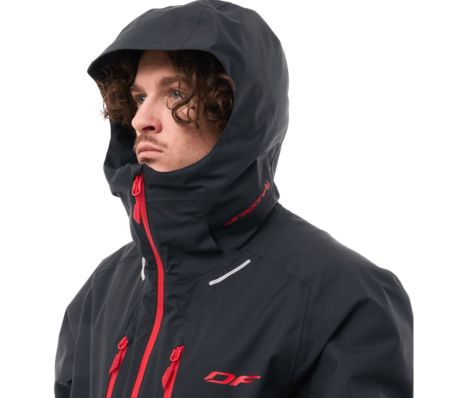 Куртка горнолыжная Dragonfly утепленная Gravity Man Black-Red в Сочи