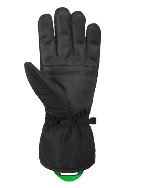 Перчатки Reusch Snow King Black/Neon Green в Сочи