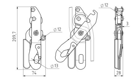 Стопор-десантер Вертикаль ver 0305 в Сочи  