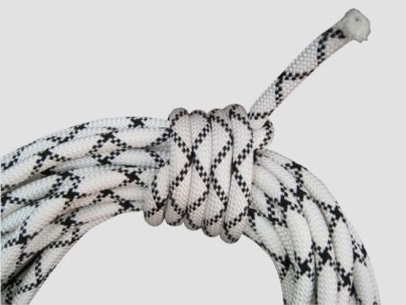  Веревка Шнур статика д.10 мм.48 пр.аб белый в Сочи  