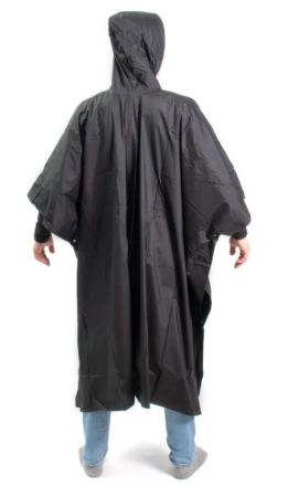 Плащ-дождевик Следопыт плотный PVC 125х133см черный