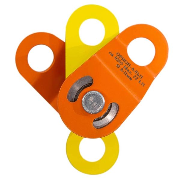  Блок-ролик Орион-Альп двойной сталь с подшипником в Сочи  