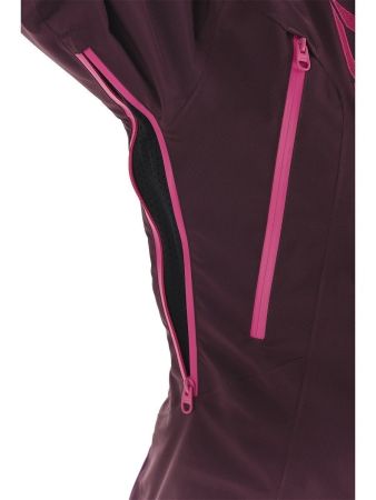 Комбинезон сноубордический Dragonfly Premium Woman Purple&Brown в Сочи