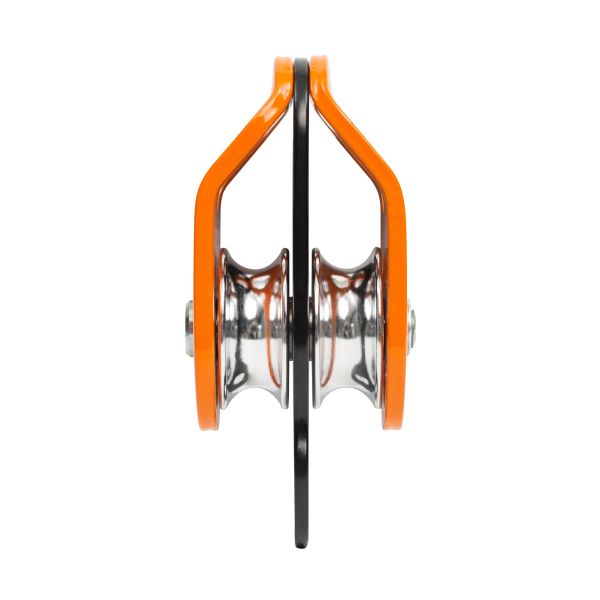  Блок-ролик Вертикаль двойной дюралевый с подшипником в Сочи  