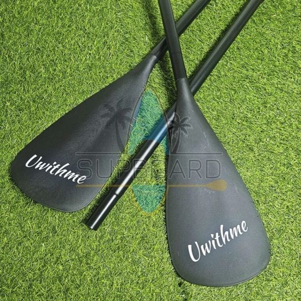 Весло Uwithme алюминиевое двухлопастное