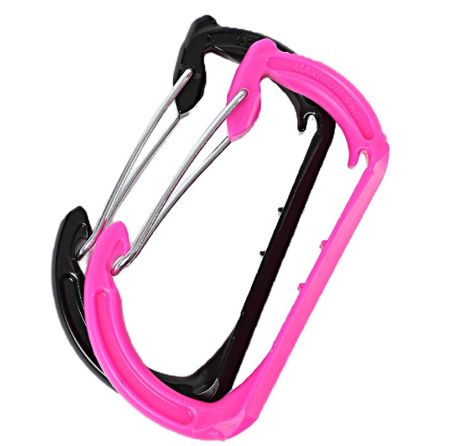  Карабин Вертикаль развесочный Краб розовый в Сочи  