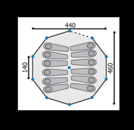 Палатка-шатер Снаряжение ЗИМА У лайт 
