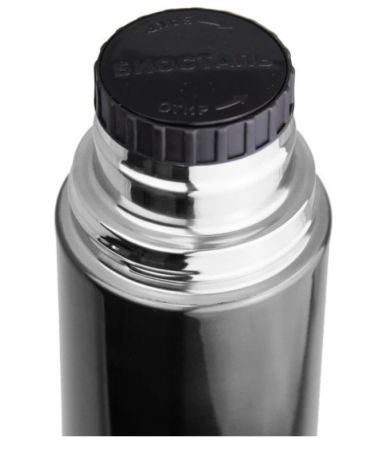 Термос Биосталь 0,75л.с узкой горловиной вороненая сталь NB-750V