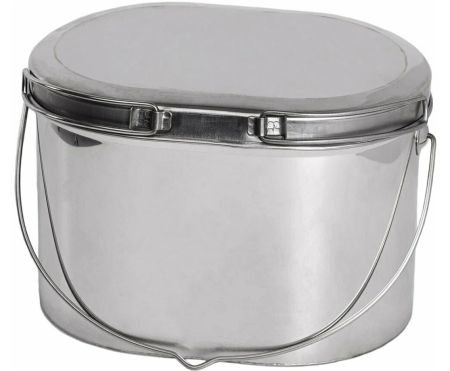 Котел Роза Ветров 3,3л.низкий нерж.крышка с ручками