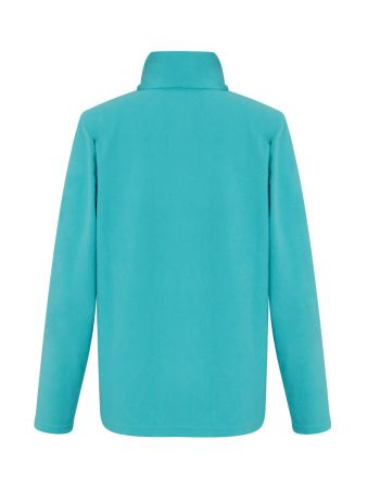 Куртка-анорак флисовая женская (бирюзовый)