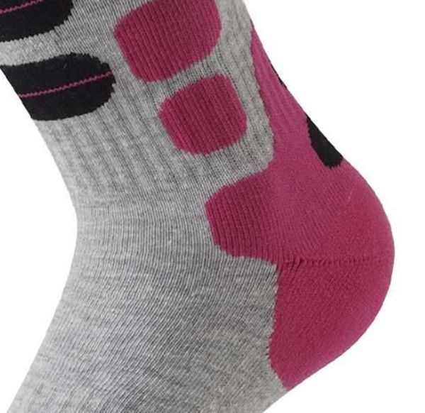 Купить Носки LENZ Skiing 2.0 Light Grey/Pink в Сочи