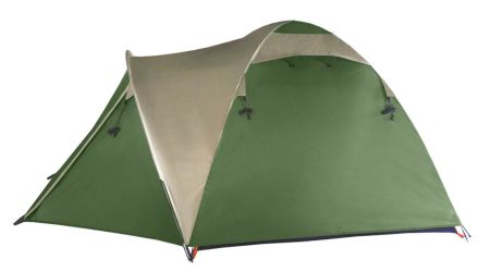 Палатка BTrace Canio 3 зеленый-бежевый