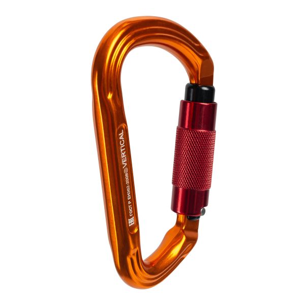  Карабин Вертикаль трапеция алюминиевый автомат (keylock) в Сочи  