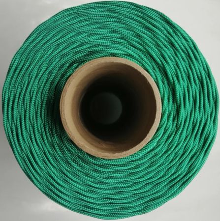 Шнур ПА плетеный 16-ти пр.с ПА серд.d 3мм зеленый,синий в Сочи  