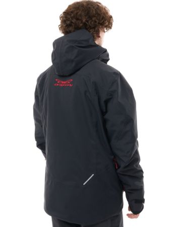 Куртка горнолыжная Dragonfly утепленная Gravity Man Black-Red в Сочи