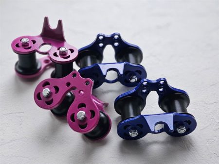  Ролик GURU Treck V2 для навесной переправы синий в Сочи  