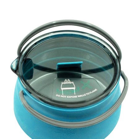 Чайник Tramp складной силиконовый 1л аквамарин