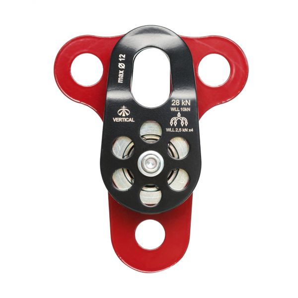  Блок-ролик Вертикаль двойной сталь с подшипником Про в Сочи  