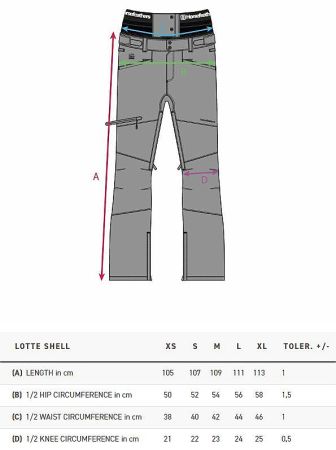 Штаны сноубордические Lotte Pants black HORSEFEATHERS в Сочи
