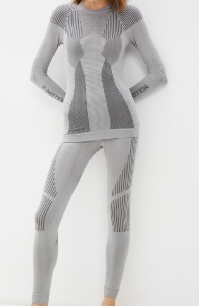 Термобельё V-MOTION F-10 женские A11619 светло-серый в Сочи