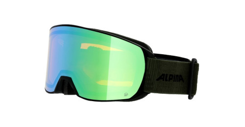 Купить маска alpina г/л nakiska q black-olive matt/q green s2 в Сочи